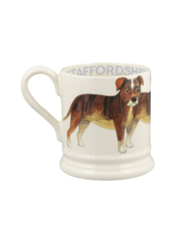 Half pint mug Staffordshire Bull Terrier