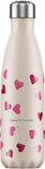 Chilly's bottle 500 ml Pink Hearts