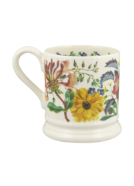 Half pint mug Garden Flowers