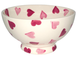 French Bowl Pink Hearts