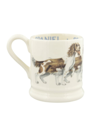 Half pint mug Brown & Cream Spaniel