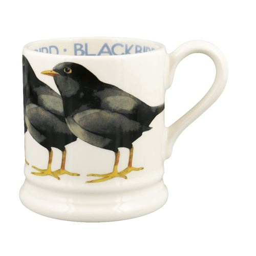 Half pint mug Black Bird Merel