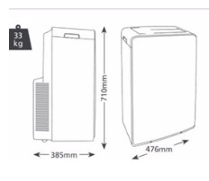 Mobiele Airco Aspen - 3550 W