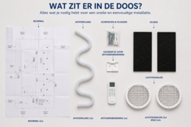 Monoblock Airco zonder buitenunit - Nuova Polar Pro 4 kW