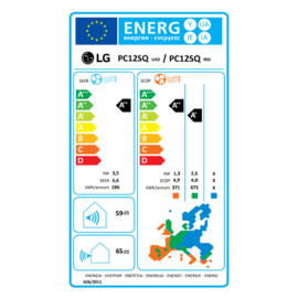 Mono-split Airco 3,5 kW LG Standard Plus PC12ST