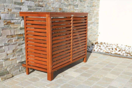 Beschermkooi behandeld hout 900x450x680 mm