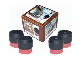Trillingsdempers voor Airco / Warmtepomp Buitenunits 100 - 350 kg
