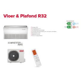 Mono-split Airco 5,0 kW Ariston Vloer - plafond R32 50