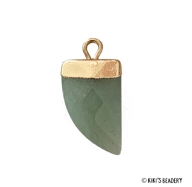 Tand Hanger Halfedelsteen Jade