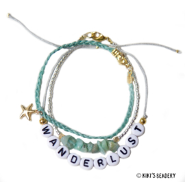 Wanderlust armbanden set