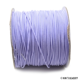 1 meter Elastiek violet 1mm