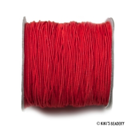 1 meter Elastiek rood 1mm