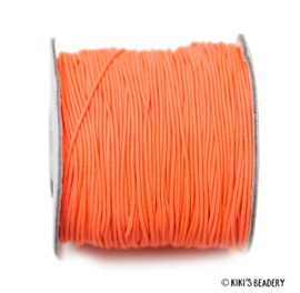 1 meter Elastiek oranje 1mm