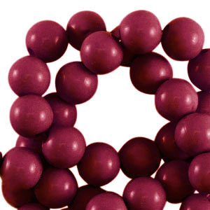 Ronde cherry acryl kralen van 10 mm