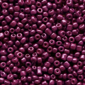 Rocailles 2mm cassis paars