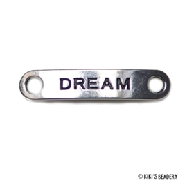 Tussenzetsel dream 38x8mm zilver