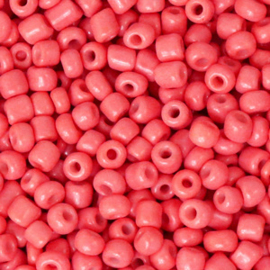 Rocailles 3mm Watermeloen rood