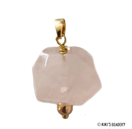 Treasures - Roze Quartz hanger