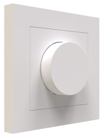 Enkelvoudige knop voor Inbouw Led dimmer wit