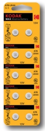 Kodak Alkaline AG13 Batterij 1,5V