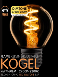 Led kogel lampen E27