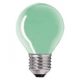 Kogellamp  15 watt E27 groen