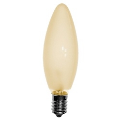 Filament Led Kaars 2w/25w E14 Flame extra warm licht (NIET DIMBAAR)