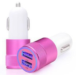 USB autolader 2.1 A Roze