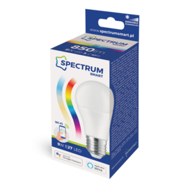 Spectrum Smart LED A60 Opaal E27 9w