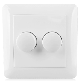 Duo knop voor Inbouw led dimmer duo
