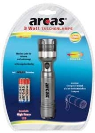 3 Watt Zaklamp Arcas