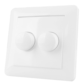 Duo knop voor Inbouw led dimmer duo