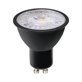 LED Spot lamp GU10 5w zwart dimbaar
