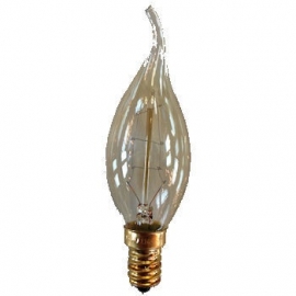Kooldraadlamp Tipkaars 25 watt E14
