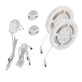 LED-set Bedverlichting met bewegingsmelder dubbel