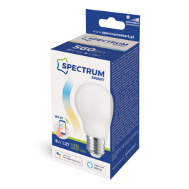 Spectrum Smart LED A60 Opaal E27 5w