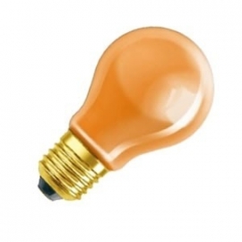 Standaardlamp 15 watt E27 oranje