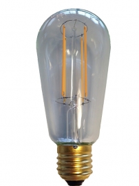 Filament Led Edison E27 Helder extra warm licht (NIET DIMBAAR)