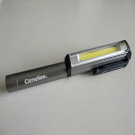 Camelion Inspectielicht 3W COB LED Zilver