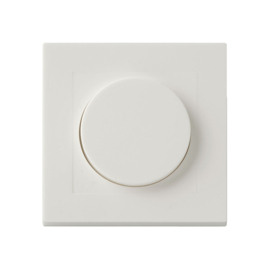 Enkelvoudige knop voor Inbouw Led dimmer wit