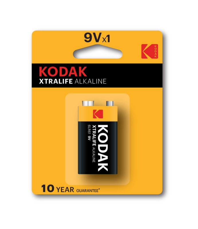 Kodak XTRALIFE Alkaline 9V