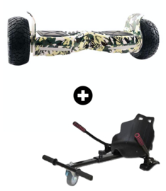 Off Road Hoverboard Camo Green 8,5 inch