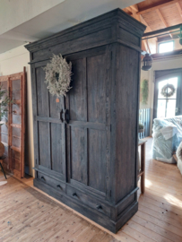Houten landelijke kast