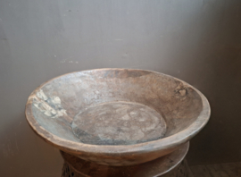Oud houten schaal