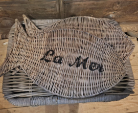 Rotan placemat la Mer