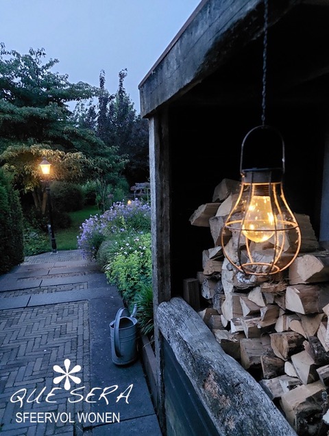 Solar hanglampje roest