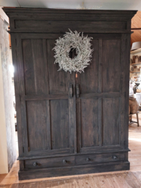 Houten landelijke kast