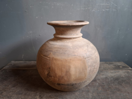 Oud houten kruik