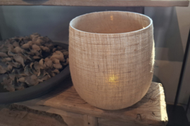Windlicht jute