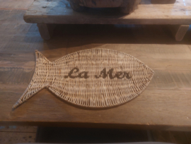Rotan placemat la Mer